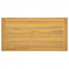 Armario de baño de pared madera maciza de teca 90x45x35 cm 4