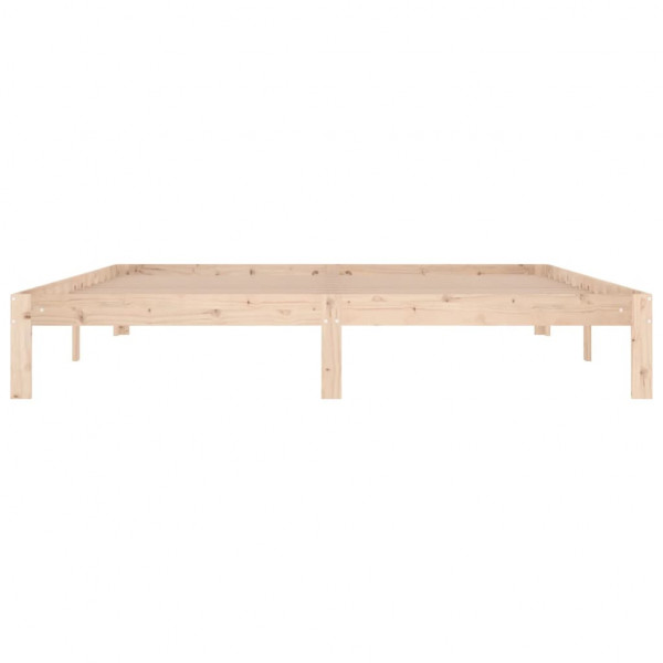 Estrutura de cama super king 180x200 cm madeira maciça M 4