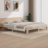 Estrutura de cama super king 180x200 cm madeira maciça 1