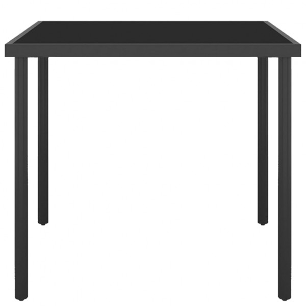 Juego de comedor de jardín 3 piezas acero M 5