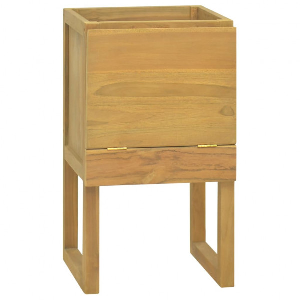 Armario de baño madera maciza de teca 45x45x75 cm D