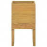 Armario de baño madera maciza de teca 45x45x75 cm 3