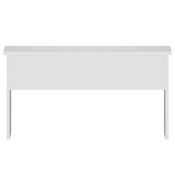 Mesa de centro 80x50.5x41.5 cm madeira processada branco M 4