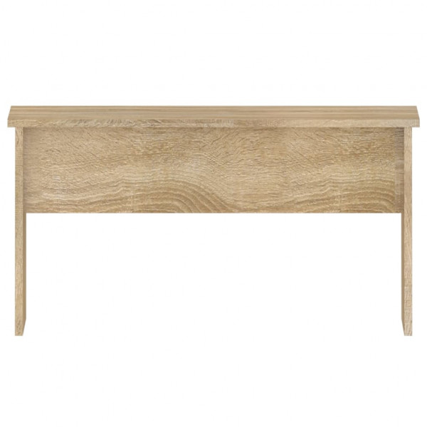 Mesa de centro madera contrachapada roble Sonoma 80x50.5x41.5cm M 4