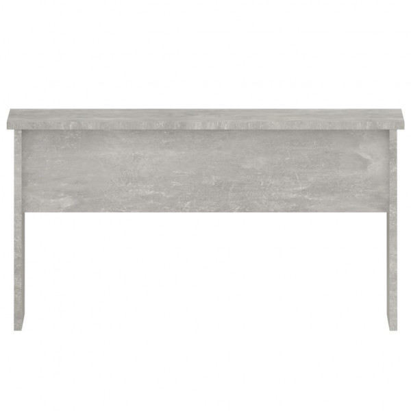Mesa de centro contrachapada gris hormigón 80x50.5x41.5 cm M 4