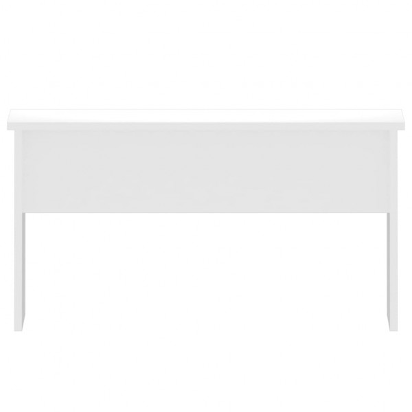 Mesa decentro80x50.5x41.5cm madeira processada branco brilhante M 3