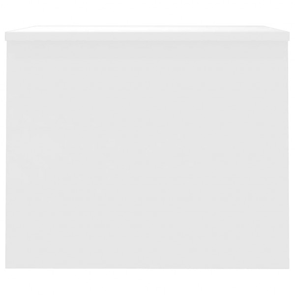 Mesa decentro80x50.5x41.5cm madeira processada branco brilhante M 4