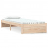 Estructura de cama individual madera maciza 75x190 cm 2