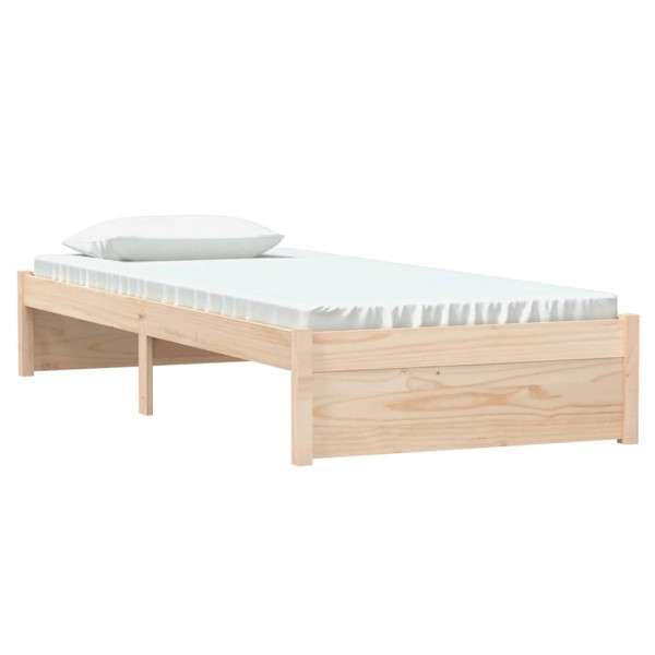 Estrutura cama pequena solteiro 75x190 cm madeira maciça M 3