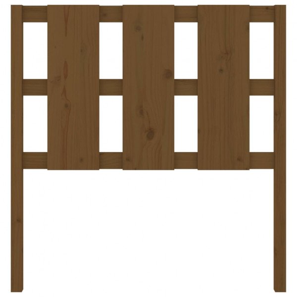 Cabeceira de cama 105.5x4x100 cm pinho maciço castanho mel M 4