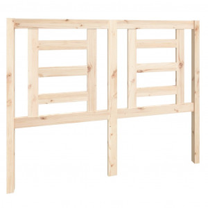 Cabeceira de cama 126x4x100 cm pinho maciço H