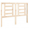 Cabeceira de cama 126x4x100 cm pinho maciço 2