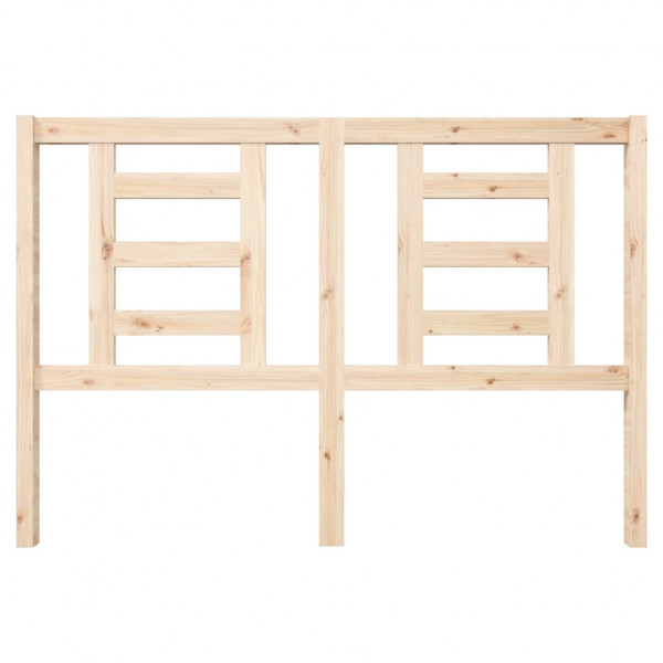 Cabecero de cama madera maciza de pino 146x4x100 cm M 3