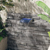 Fuente cascada con LED RGB acero inoxidable 30 cm 3