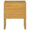 Armario de baño madera maciza de teca 60x45x75 cm 3