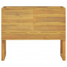 Armario de baño madera maciza de teca 90x45x75 cm 3