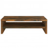 Soporte monitor madera contrachapada roble ahumado 42x24x13 cm 4