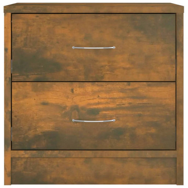 Mesa cabeceira 40x30x40 cm derivados de madeira carvalho fumado M 4