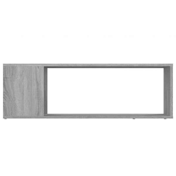 Mueble de TV madera contrachapada gris Sonoma 100x24x32 cm M 5
