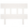 Cabeceira de cama 103.5x3x81 cm pinho maciço branco 3