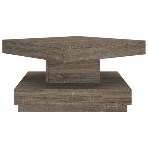 Mesa de centro de MDF gris 60x60x35 cm M 4
