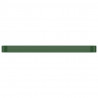 Jardinera arriate acero recubrimiento polvo verde 507x100x36 cm 3