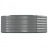 Jardinera arriate acero recubrimiento polvo gris 544x100x36 cm 4