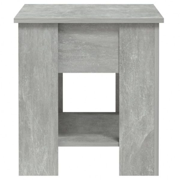 Mesa de centro madera contrachapada gris hormigón 101x49x52 cm M 5