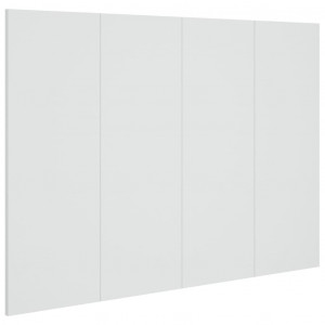 Cabeceira de cama 120x1.5x80 cm derivados de madeira branco H