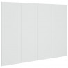 Cabeceira de cama 120x1.5x80 cm derivados de madeira branco 2