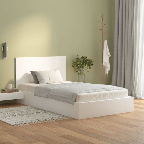 Cabeceira de cama 120x1.5x80 cm derivados de madeira branco M 3