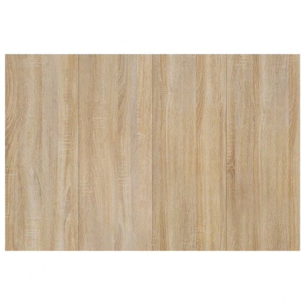 Cabeceira cama 120x1.5x80 cm derivados madeira carvalho sonoma M 5