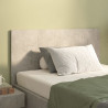 Cabecero de cama madera contrachapada gris 120x1.5x80 cm 1