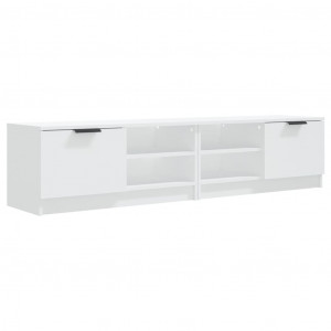 Móveis para TV 2 pcs 80x35x36.5 cm madeira processada branco H