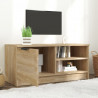 Mueble de TV madera contrachapada roble Sonoma 80x35x36.5 cm 3