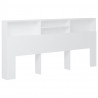 Mueble cabecero blanco 220x19x103.5 cm 2