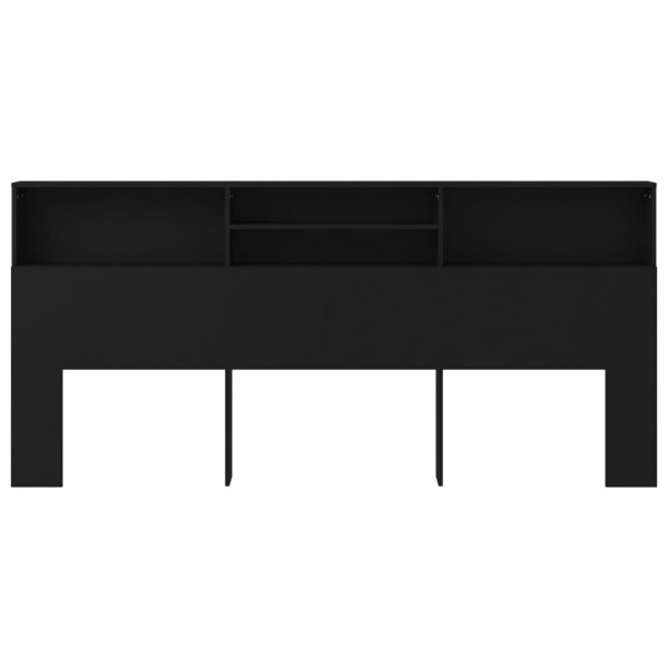 Mueble cabecero negro 220x19x103.5 cm M 3