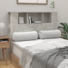 Mueble cabecero gris hormigón 120x18.5x104.5 cm 3