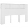 Mueble cabecero blanco 160x18.5x104.5 cm 2