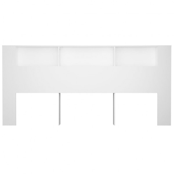 Armário de cabeceira 220x18.5x104.5 cm branco M 4