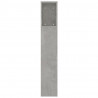 Mueble cabecero gris hormigón 220x18.5x104.5 cm 5