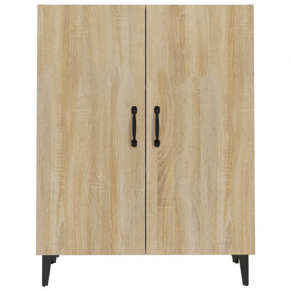 Aparador de madera contrachapada roble Sonoma 70x34x90 cm M 3