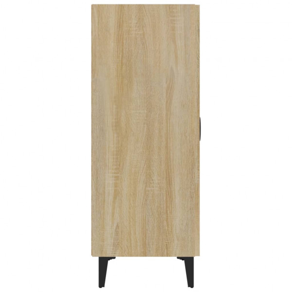 Aparador de madera contrachapada roble Sonoma 70x34x90 cm M 5