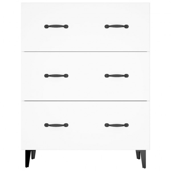 Aparador 69.5x34x90 cm madeira processada branco M 5