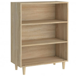Aparador de madera contrachapada roble Sonoma 69.5x32.5x90 cm H