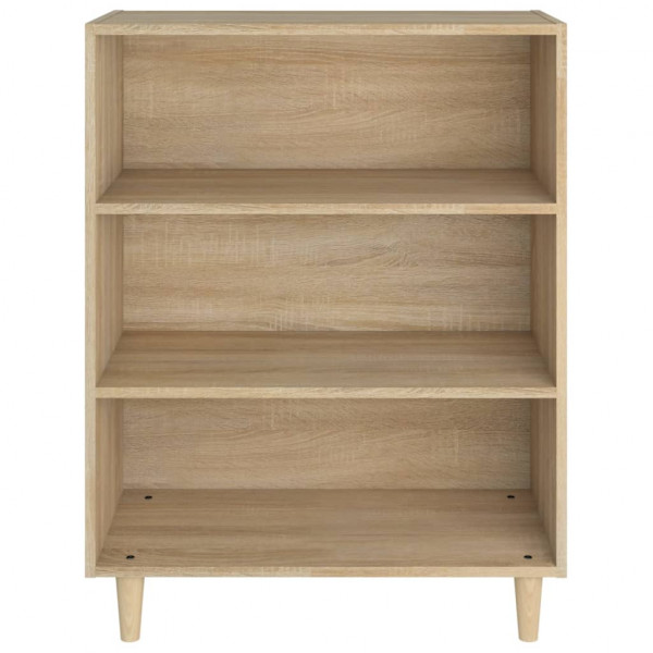 Aparador de madera contrachapada roble Sonoma 69.5x32.5x90 cm M 3