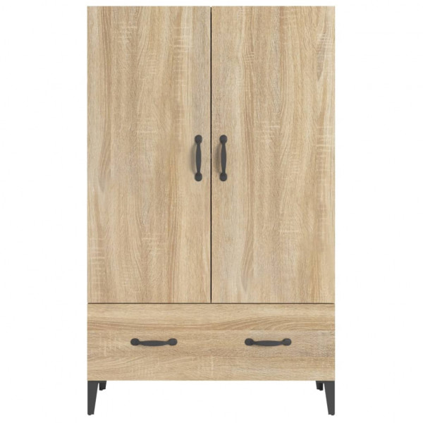 Aparador madera contrachapada roble Sonoma 70x31x115 cm M 5
