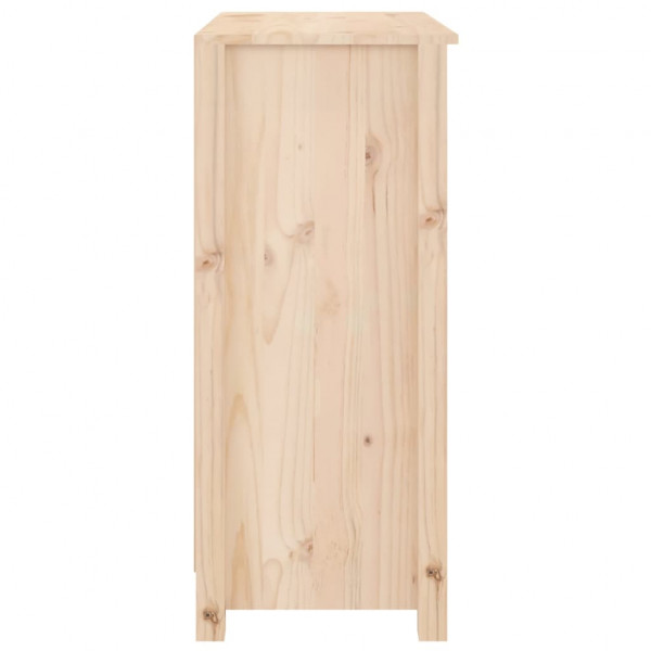Aparador de madera maciza de pino 70x35x80 cm M 5