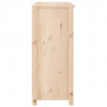 Aparador de madera maciza de pino 70x35x80 cm 5