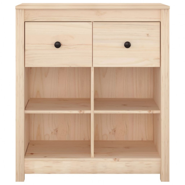 Aparador de madera maciza de pino 70x35x80 cm M 3